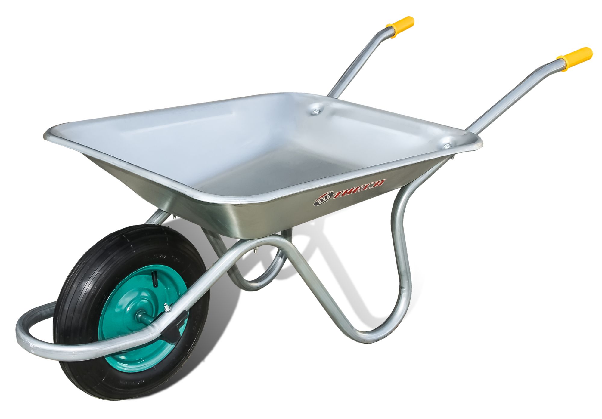 ECOGARDEN Galvanizada con rueda neumatica